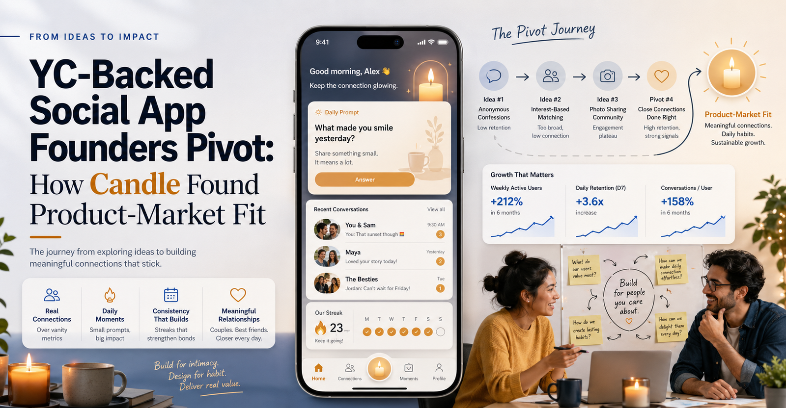 YC-Backed Social App Founders Pivot